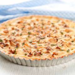 Torta Salata Zucca e Funghi
