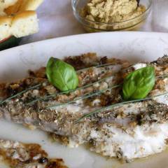 Coda di rospo al forno