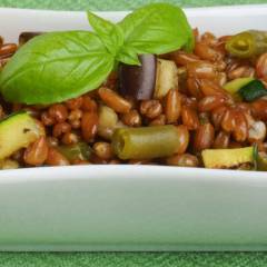 Insalata di farro con verdure