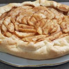 CROSTATA DI MELE CON PASTA SFOGLIA PRONTA