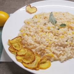 RISOTTO ALLE ZUCCHINE GIALLE