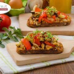 Bruschetta vegetariana