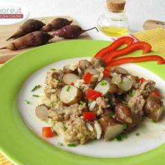 Risotto al Topinambur