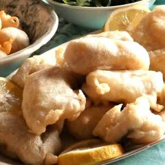 Baccalà fritto alla romana