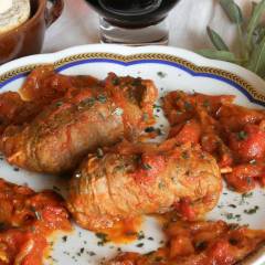 Involtini di manzo alla rosa camuna e speck