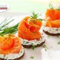 Tartine con Salmone