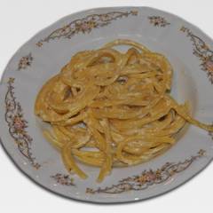 Bucatini al latte e formaggi