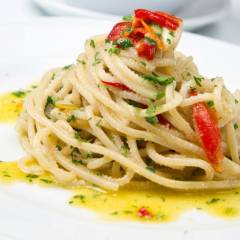 Spaghetti aglio e olio bimby