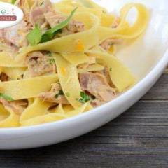 Pappardelle con coniglio e rema