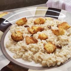 RISOTTO AL PANETTONE