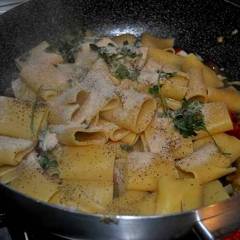 Paccheri con il baccala'