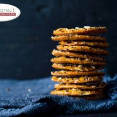 Crackers senza Lievito con semi di Sesamo