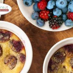 Cobbler di frutti rossi
