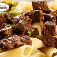 Penne e Spezzatino