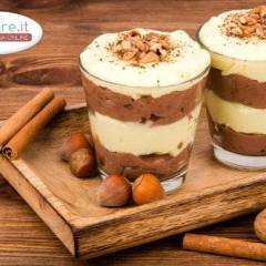 Pudding bicolore