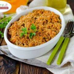 Crumble di funghi