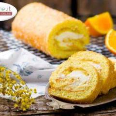 Rotolo con Crema all'Arancia