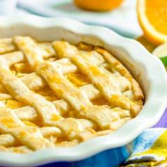 Crostata di Arancia e Mascarpone