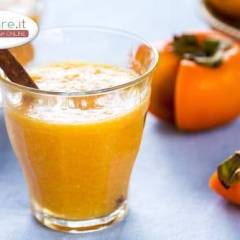 Frullato di Cachi, Clementine e Uva