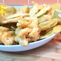 Fiori Di Zucca In Pastella