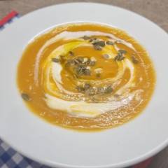 VELLUTATA DI ZUCCA E ZENZERO