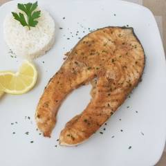 Salmone gratinato