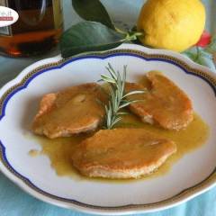 Filetti di Triglia con Salsa al Cognac