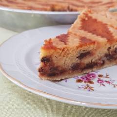 Pastiera Con Gocce Di Cioccolato