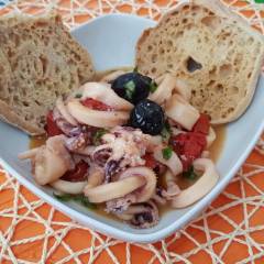 Calamari in padella