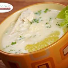 Zuppa di Pollo Greca (Avgolemono)