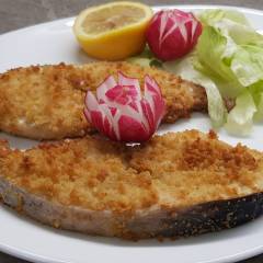 PESCE SPADA IMPANATO IN FRIGGITRICE AD ARIA