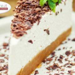 ricetta cheesecake menta e cioccolato