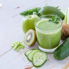 Frullato al Cetriolo, Avocado, Ravanelli e Limone