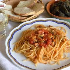 Linguine con le cozze pelose