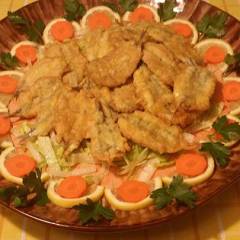 Alici indorate e fritte