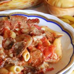 Parmigiana di pasta e melanzane