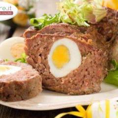 Polpettone di carne con sorpresa