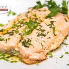 Salmone in Salsa di Mandarini
