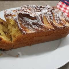 PLUNCAKE MELE E UVA SULTANINA IN FRIGGITRICE AD ARIA