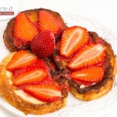 French toast alle fragole
