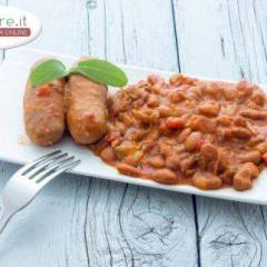 Salsicce e Fagioli Borlotti