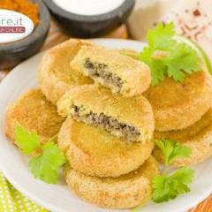 Crocchette di Patate farcite con Cotechino