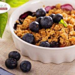 Crumble di pesche