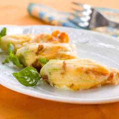 Fiori di Zucca Ripieni di Patate