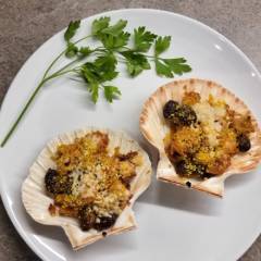 POLPO GRATINATO IN FRIGGITRICE AD ARIA