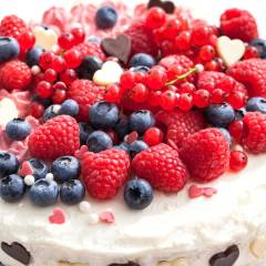 Torta con cuori