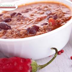 Chili con Carne e Fagioli Rossi