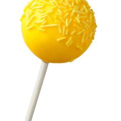 Cake pops mimosa