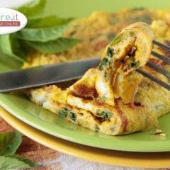 Omelette ai fiori di zucca