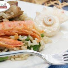 Risotto Asparagi E Scampi